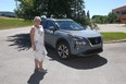 Pat English with the 2021 Nissan Rogue she tested out for a week in and around Calgary.