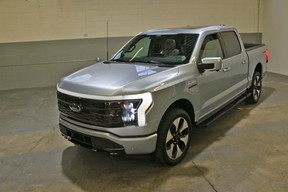 The 2022 Ford F-150 Lightning prototype