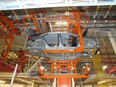 A Chevrolet Equinox being built at General Motors Canada's CAMI Assembly Plant in Ingersoll, Ontario
