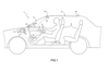 A patent image of a new Ferrari air conditioning system, uncovered by Ferrari296Forum